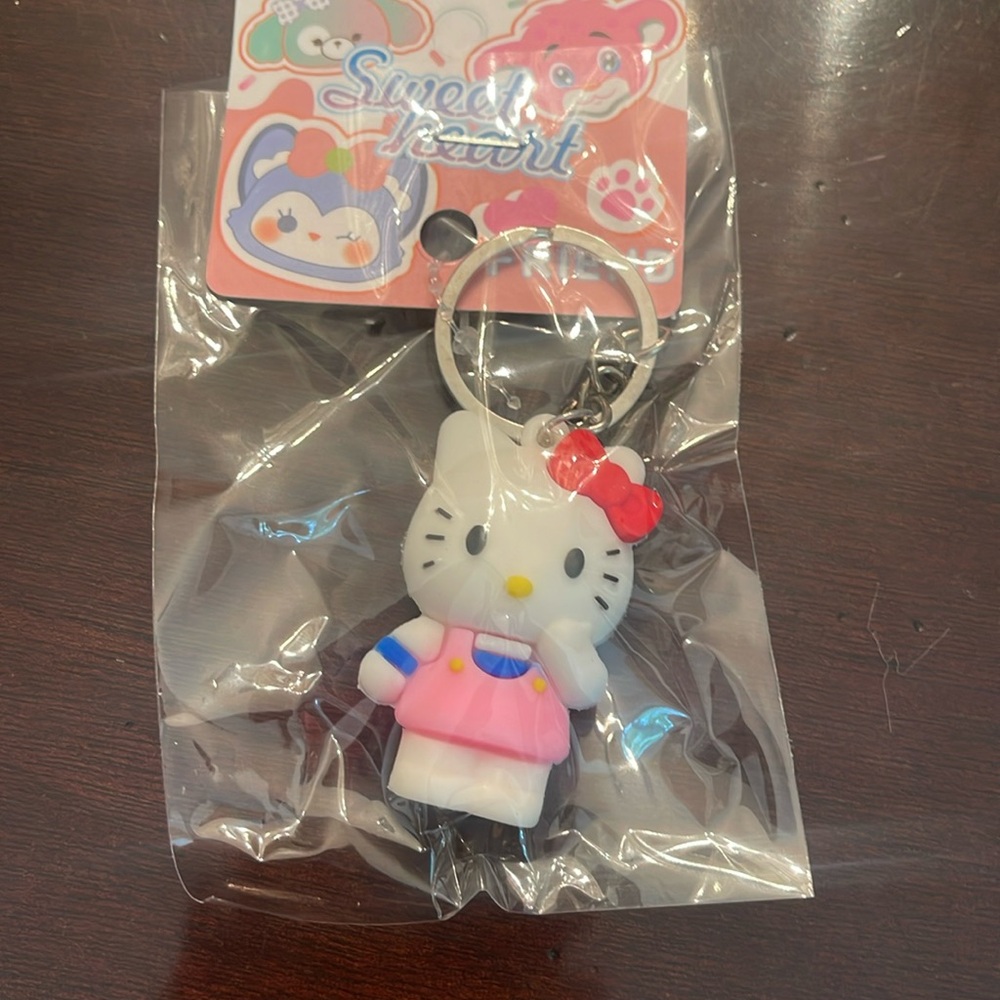 Cute Hello Kitty Keychain nwt